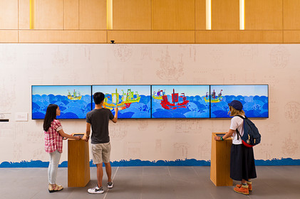 Rebuilding the Tongan Ships New Media Art Exhibition